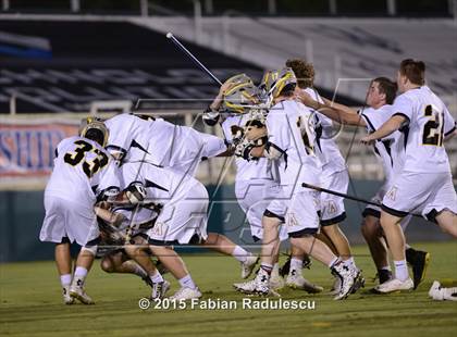 Thumbnail 2 in Charlotte Catholic vs. Apex (NCHSAA 4A Final) photogallery.