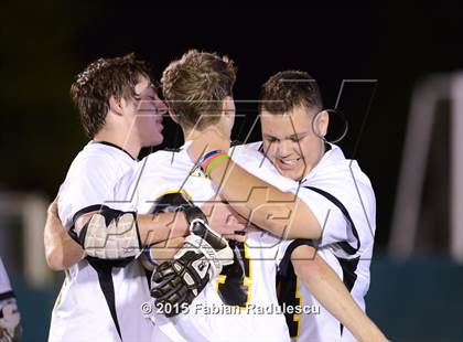 Thumbnail 1 in Charlotte Catholic vs. Apex (NCHSAA 4A Final) photogallery.