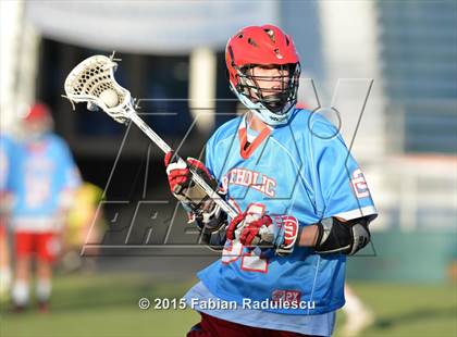 Thumbnail 3 in Charlotte Catholic vs. Apex (NCHSAA 4A Final) photogallery.
