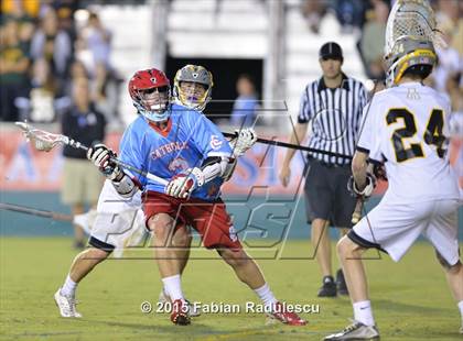 Thumbnail 1 in Charlotte Catholic vs. Apex (NCHSAA 4A Final) photogallery.