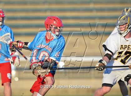 Thumbnail 2 in Charlotte Catholic vs. Apex (NCHSAA 4A Final) photogallery.