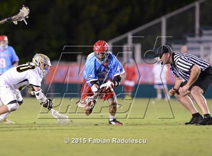 Thumbnail 3 in Charlotte Catholic vs. Apex (NCHSAA 4A Final) photogallery.