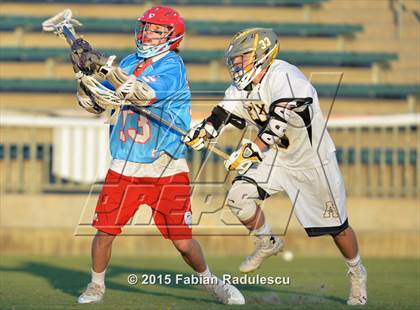 Thumbnail 3 in Charlotte Catholic vs. Apex (NCHSAA 4A Final) photogallery.