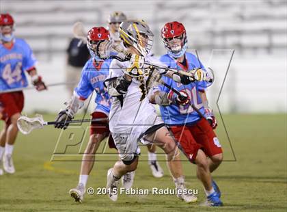 Thumbnail 3 in Charlotte Catholic vs. Apex (NCHSAA 4A Final) photogallery.