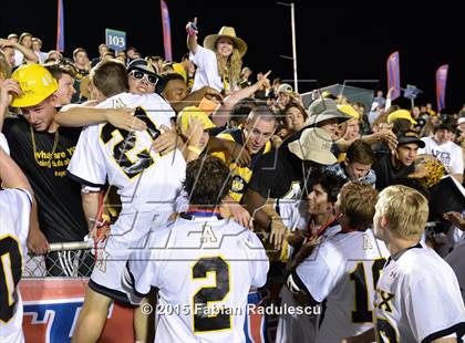 Thumbnail 1 in Charlotte Catholic vs. Apex (NCHSAA 4A Final) photogallery.