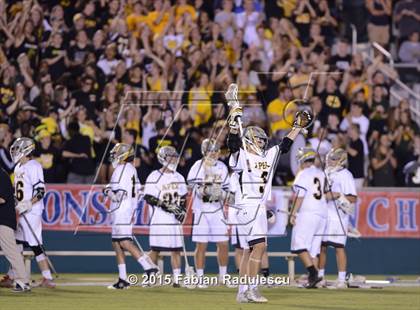 Thumbnail 2 in Charlotte Catholic vs. Apex (NCHSAA 4A Final) photogallery.