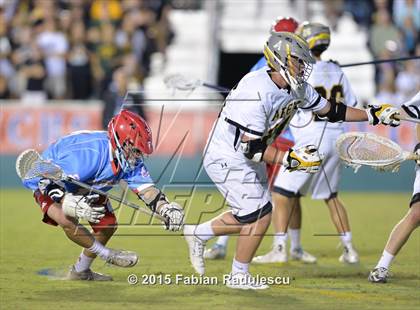 Thumbnail 1 in Charlotte Catholic vs. Apex (NCHSAA 4A Final) photogallery.