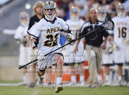 Thumbnail 1 in Charlotte Catholic vs. Apex (NCHSAA 4A Final) photogallery.