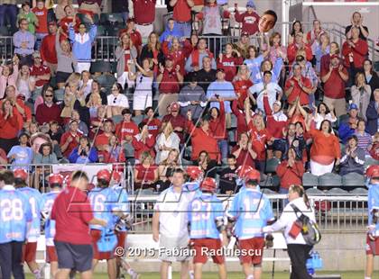 Thumbnail 2 in Charlotte Catholic vs. Apex (NCHSAA 4A Final) photogallery.