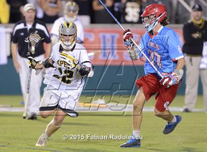 Thumbnail 3 in Charlotte Catholic vs. Apex (NCHSAA 4A Final) photogallery.