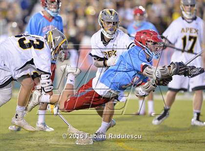 Thumbnail 1 in Charlotte Catholic vs. Apex (NCHSAA 4A Final) photogallery.