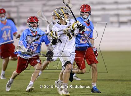 Thumbnail 1 in Charlotte Catholic vs. Apex (NCHSAA 4A Final) photogallery.