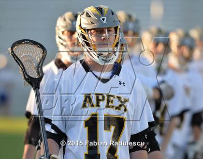 Thumbnail 2 in Charlotte Catholic vs. Apex (NCHSAA 4A Final) photogallery.