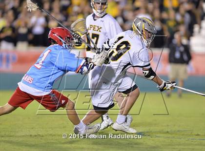 Thumbnail 3 in Charlotte Catholic vs. Apex (NCHSAA 4A Final) photogallery.