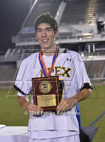 Thumbnail 1 in Charlotte Catholic vs. Apex (NCHSAA 4A Final) photogallery.