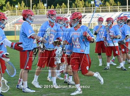 Thumbnail 1 in Charlotte Catholic vs. Apex (NCHSAA 4A Final) photogallery.