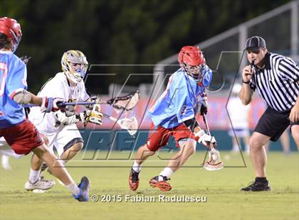 Thumbnail 1 in Charlotte Catholic vs. Apex (NCHSAA 4A Final) photogallery.