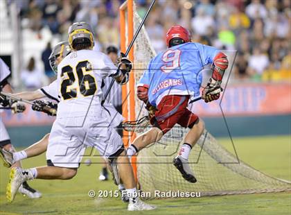 Thumbnail 1 in Charlotte Catholic vs. Apex (NCHSAA 4A Final) photogallery.