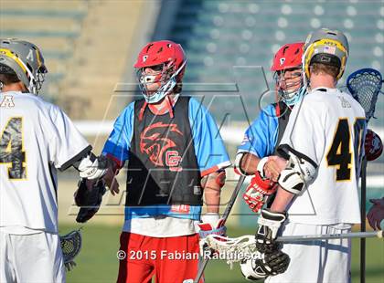 Thumbnail 2 in Charlotte Catholic vs. Apex (NCHSAA 4A Final) photogallery.