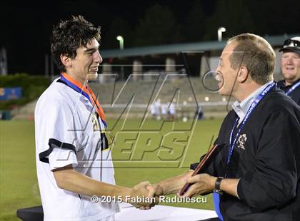 Thumbnail 2 in Charlotte Catholic vs. Apex (NCHSAA 4A Final) photogallery.