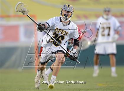 Thumbnail 2 in Charlotte Catholic vs. Apex (NCHSAA 4A Final) photogallery.