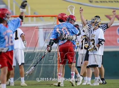 Thumbnail 2 in Charlotte Catholic vs. Apex (NCHSAA 4A Final) photogallery.