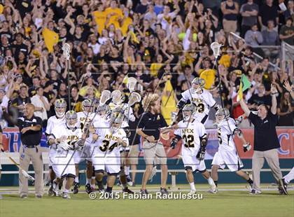 Thumbnail 1 in Charlotte Catholic vs. Apex (NCHSAA 4A Final) photogallery.