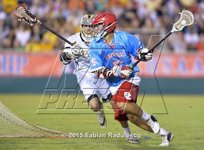 Thumbnail 2 in Charlotte Catholic vs. Apex (NCHSAA 4A Final) photogallery.