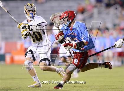 Thumbnail 3 in Charlotte Catholic vs. Apex (NCHSAA 4A Final) photogallery.