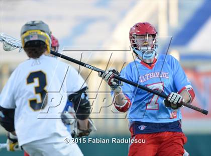 Thumbnail 3 in Charlotte Catholic vs. Apex (NCHSAA 4A Final) photogallery.