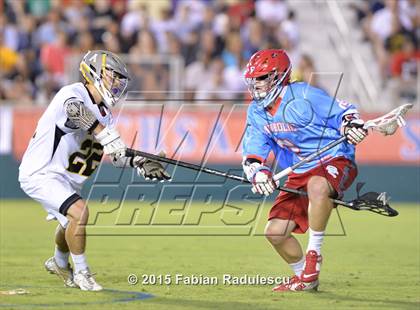 Thumbnail 3 in Charlotte Catholic vs. Apex (NCHSAA 4A Final) photogallery.