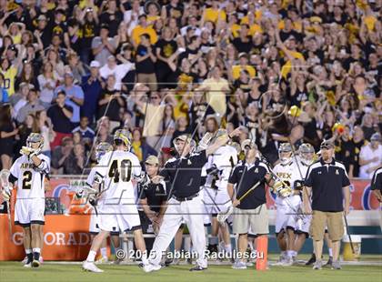 Thumbnail 3 in Charlotte Catholic vs. Apex (NCHSAA 4A Final) photogallery.