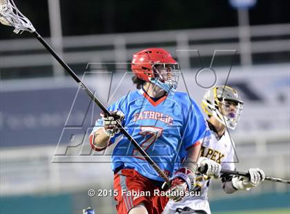 Thumbnail 3 in Charlotte Catholic vs. Apex (NCHSAA 4A Final) photogallery.