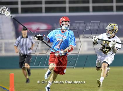 Thumbnail 2 in Charlotte Catholic vs. Apex (NCHSAA 4A Final) photogallery.