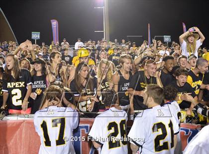 Thumbnail 2 in Charlotte Catholic vs. Apex (NCHSAA 4A Final) photogallery.