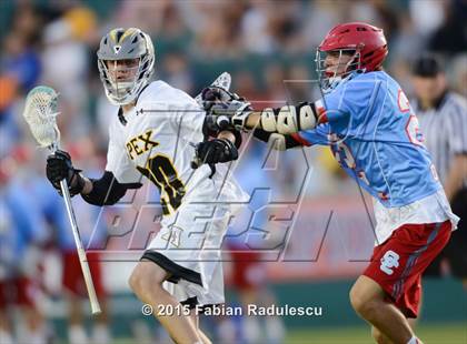 Thumbnail 1 in Charlotte Catholic vs. Apex (NCHSAA 4A Final) photogallery.
