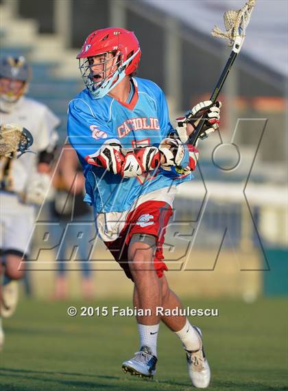 Thumbnail 3 in Charlotte Catholic vs. Apex (NCHSAA 4A Final) photogallery.