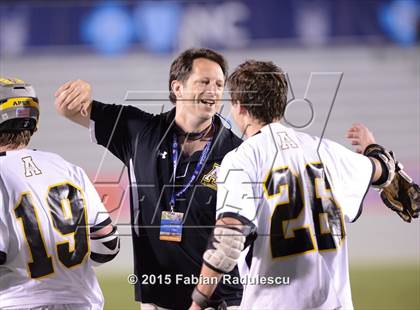 Thumbnail 2 in Charlotte Catholic vs. Apex (NCHSAA 4A Final) photogallery.