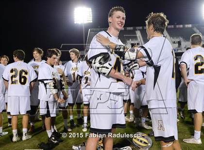 Thumbnail 3 in Charlotte Catholic vs. Apex (NCHSAA 4A Final) photogallery.