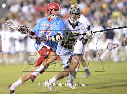 Thumbnail 1 in Charlotte Catholic vs. Apex (NCHSAA 4A Final) photogallery.