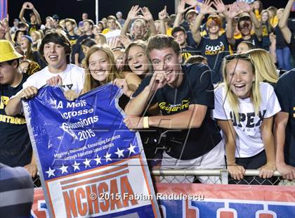 Thumbnail 2 in Charlotte Catholic vs. Apex (NCHSAA 4A Final) photogallery.