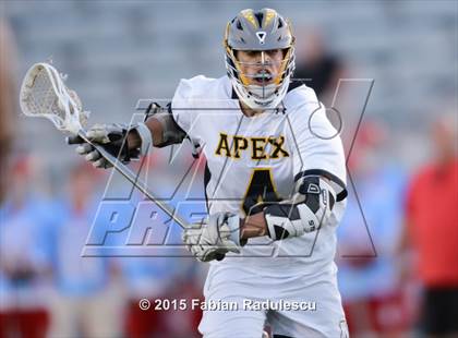Thumbnail 1 in Charlotte Catholic vs. Apex (NCHSAA 4A Final) photogallery.