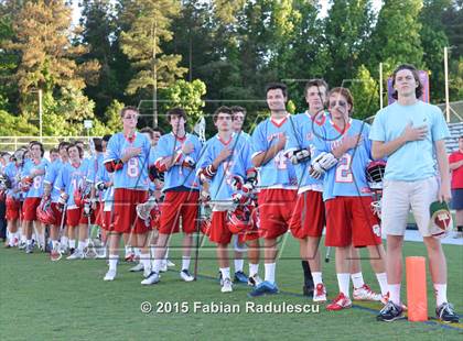 Thumbnail 2 in Charlotte Catholic vs. Apex (NCHSAA 4A Final) photogallery.