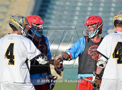 Thumbnail 3 in Charlotte Catholic vs. Apex (NCHSAA 4A Final) photogallery.