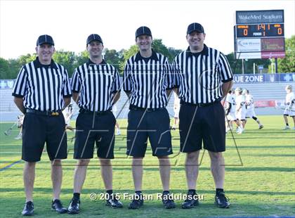 Thumbnail 2 in Charlotte Catholic vs. Apex (NCHSAA 4A Final) photogallery.