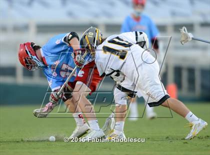 Thumbnail 2 in Charlotte Catholic vs. Apex (NCHSAA 4A Final) photogallery.