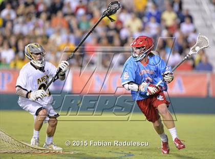 Thumbnail 1 in Charlotte Catholic vs. Apex (NCHSAA 4A Final) photogallery.