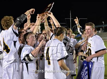 Thumbnail 2 in Charlotte Catholic vs. Apex (NCHSAA 4A Final) photogallery.