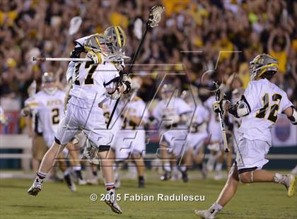 Thumbnail 2 in Charlotte Catholic vs. Apex (NCHSAA 4A Final) photogallery.
