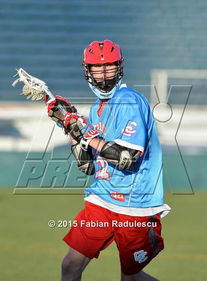 Thumbnail 2 in Charlotte Catholic vs. Apex (NCHSAA 4A Final) photogallery.